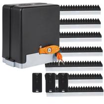 Kit motor dz stark 350kg 127v legero + 3,5m cremalheira ppa