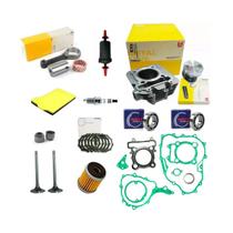 Kit Motor Fazer Lander 250 Rolamentos Biela vela iridium