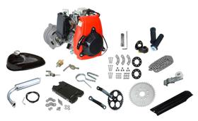 Kit Motor Gasolina Bike Bicicleta Motorizada 4 Tempos 53cc Transmissão à Corrente