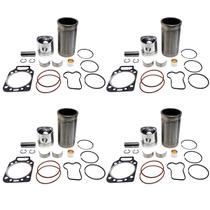 Kit Motor MWM 229 (Pistão + Anel + Camisa + Bronzina Biela + Bucha Biela + Anel Camisa + Junta Cabecote + Anel Camisa + Junta Tampa Valvula) - Kit p/