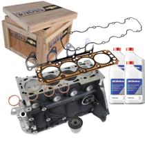 Kit Motor Parcial 1.8 8v Flex Com Juntas Oleo Pecas Genuinas Gm Spin 2013 Em Diante Kit2402