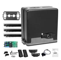Kit motor portao automatico com 3,5m cremalheira dz stark home 400 kl 127v z14 ppa