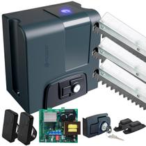 Kit Motor Portão Bivolt 3m Cremalheira Rossi Dz Nano Nitro