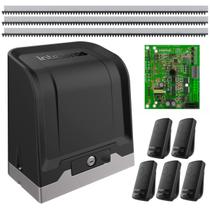 Kit Motor Portão Deslizante DC AL Ate 800 kg Intelbras 127V