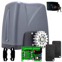 Kit Motor Portão Deslizante Dz Nano 36 Turbo 600Kg 1/3hp S/Crem -