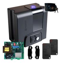 Kit Motor Portão Deslizante Dz Nano Nitro 650Kg 3 Seg Inversora Bivolt Kit Motor Portão Deslizante Dz Nano Nitro 650Kg 3 Seg Inversora Bivolt