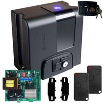 Kit Motor Portão Dz Atto Nitro 400kg Bivolt 127/220V Inversora 3 Seg Rossi