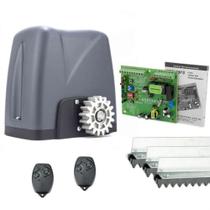 Kit Motor Portão Eletrônico Automatizador Deslizante DZ Nano Turbo - Rossi