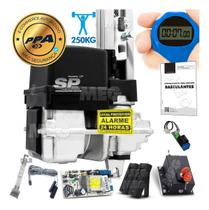 Kit Motor Portão Eletrônico Basculante Ppa 1,5m 7s + Trava