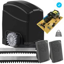 Kit Motor Portão Eletrônico Deslizante Correr Trino Light 300 Kg Agl Kit Motor Portão Eletrônico Deslizante Correr Trino Light 300 Kg Agl