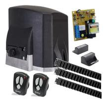 Kit Motor Portão Eletrônico Deslizante Kdz Fit 1/4 Hp Garen