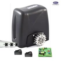 Kit Motor Portão Eletrônico Deslizante Rossi Dz Atto Turbo 220v