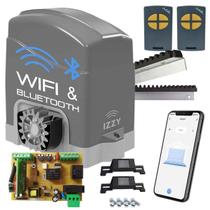 Kit Motor Portão Eletrônico Izzy Wifi Alexa C/crem 3,5m 2tx AGL