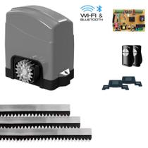 Kit Motor Portão Eletrônico WiFi + Bluetooth Agl Izzy Trino 300