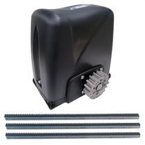 Kit Motor Portão Rossi DZ ATTO VIP 220V 500KG 3m Cremalheira
