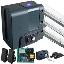 Kit Motor Portão Rossi Dz Nano Nitro Bivolt 5m Cremalheira Até 650kg