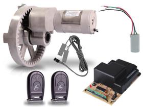 Kit Motor Portas de Enrolar de até 16 m² Cremalheira Alumínio Roller