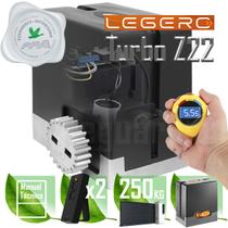 Kit Motor Ppa Dz Hub Legero Turbo Z22 2 Control Portão 250kg