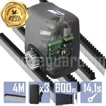 Kit Motor Rossi 1/4CV Dz Nano Turbo 4m Crem 3 Control Portão Eletrônico Deslizante 600kg Kit Motor Rossi 1/4CV Dz Nano Turbo 4m Crem 3 Control Portão Eletrônico Deslizante 600kg