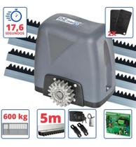 Kit Motor Rossi Deslizante Nano 36 5m crem 2 Controle 600kg 220v