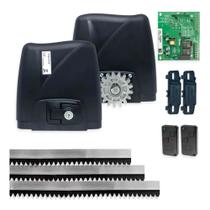 Kit Motor Rossi dz Atto Turbo 3 Cremalheiras 2 Controles 350KG 220v