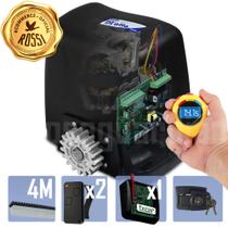 Kit Motor Rossi Dz Atto Turbo 4m Crem 2 Control 1 Txcar Portão Eletrônico Deslizante 350kg Kit Motor Rossi Dz Atto Turbo 4m Crem 2 Control 1 Txcar Portão Eletrônico Deslizante 350kg