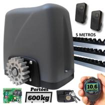 Kit Motor Rossi DZ Nano Turbo 5m Crem 2 Control 600kg 220v