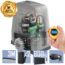 Kit Motor Rossi DZ4 Turbo 3m Crem 2 Control Portão 800Kg Kit Motor Rossi DZ4 Turbo 3m Crem 2 Control Portão 800Kg