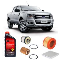 KIT MOTORCRAFT/TECFIL Kit Troca De Óleo + Filtros Ford Ranger 2.2 e 3.2 2016/2020