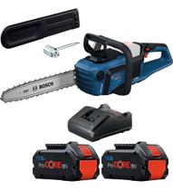 Kit Motosserra Bosch Gke 18v40 Carreg 2 Baterias Procore 8a Kit Motosserra Bosch Gke 18v40 Carreg 2 Baterias Procore 8a