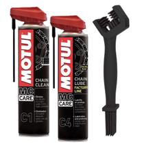 Kit motul c1 + c4 + escova