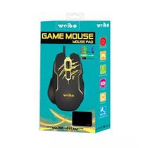 Kit Mouse E Mouse Pad Gamer Weibo Wk-411