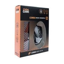Kit Mouse e Mousepad Wave OEX MC105 Preto Kit Mouse e Mousepad Wave OEX MC105 Preto