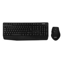 Kit Mouse e Teclado Quanta QTKTM12 - Sem Fio - 1600DPI - Portugues - Preto Kit Mouse e Teclado Quanta QTKTM12 - Sem Fio - 1600DPI - Portugues - Preto