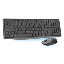 Kit Mouse e Teclado Sem Fio Viper Pro Creative Preto