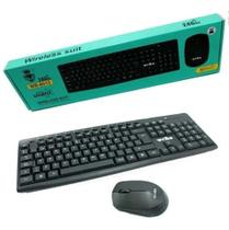 Kit Mouse E Teclado Sem Fio Weibo Wb-8012 Wireless 2.4ghz - WH WEIBO Kit Mouse E Teclado Sem Fio Weibo Wb-8012 Wireless 2.4ghz - WH WEIBO