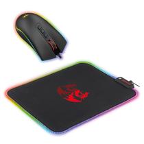 Kit Mouse Gamer M711 Cobra + Mousepad P026 Pluto Redragon