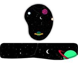 Kit Mouse Pad + Apoio De Teclado Espaçosp1