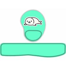 Kit Mouse Pad + Apoio de teclado Foca