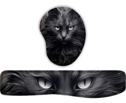 Kit Mouse Pad + Apoio De Teclado Gatinho Fofinho 6 Kit Mouse Pad + Apoio De Teclado Gatinho Fofinho 6
