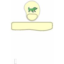 Kit Mouse Pad + Apoio de teclado Jácare