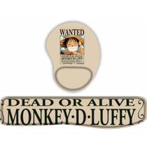 KIT Mouse Pad + Apoio de teclado Luffy KIT Mouse Pad + Apoio de teclado Luffy