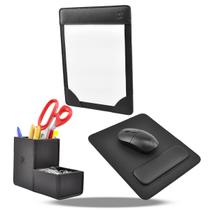 Kit Mouse Pad, Porta Caneta, Risque A5 - Office Designer