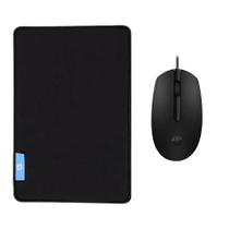 Kit Mouse Pad Speed Gamer + Mouse Óptico com Fio - HP