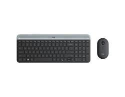 Kit mouse+teclado logitech mk470 s/fio preto