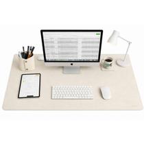 Kit Mousepad Deskpad Grande 90x40cm Premium em material ecológico + Porta Copo e Porta Lápis Deskpad Antiderrapante -