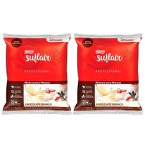 Kit mousse de chocolate branco Suflair 500G com 2 unidades - NESTLÉ Kit mousse de chocolate branco Suflair 500G com 2 unidades - NESTLÉ