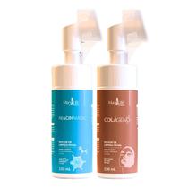 Kit Mousse Facial Colágeno e Niacinamida Mary Life 300 ml