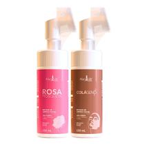 KIT MOUSSE FACIAL ROSA MOSQUETA NIACINAMIDA 300 ml MARY LIFE