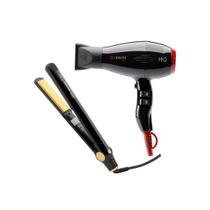 Kit mq - secador ionize 2200w 127v + chapinha max480 slim bivolt